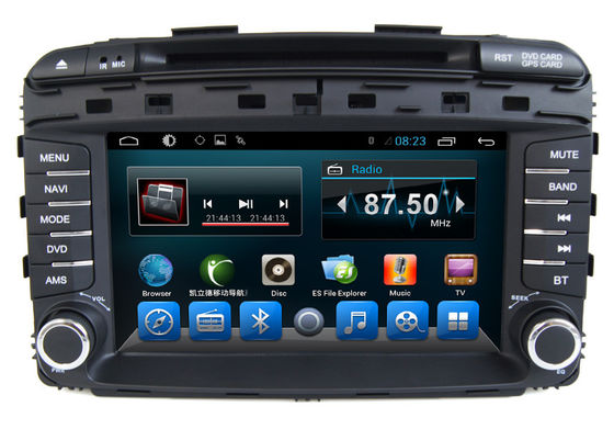 China In van de Streepjeauto Androïde de Vierlingkern Sorento 2015 van GPS van de Systeem Autodvd Speler Van verschillende media leverancier