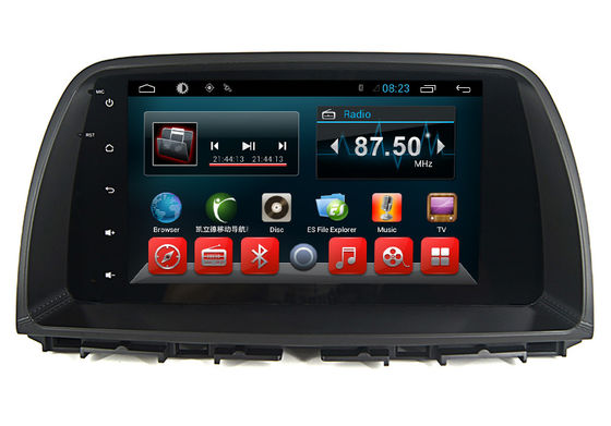 China Mazda 2 DIN-Autodvd Centraal Multimidia GPS Radiosysteem voor CX-5 het Androïde Aanrakingsscherm leverancier