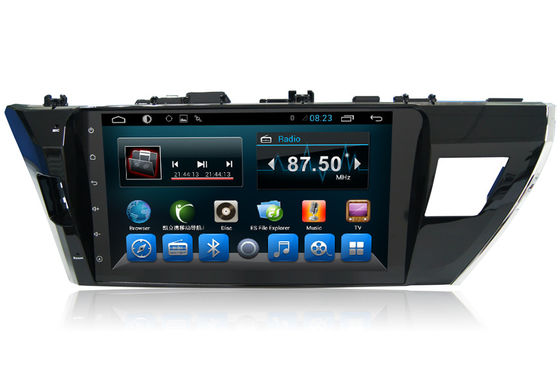 China 10 van de de Navigatieauto van duimtoyota GPS de Centrale Multimedia Toyota Corolla 2014 Azië leverancier