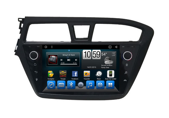 China Android 7,1 2 DIN-van de Spelerbluetooth GPS van Hyundai DVD van de Autoradio Hoofdeenheid voor I20 leverancier