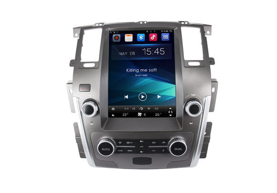 China De Navigatiesysteem van Nissan Patrol GPS met het de Vertoningsscherm van 12,1 Duimtesla/Bluetooth leverancier