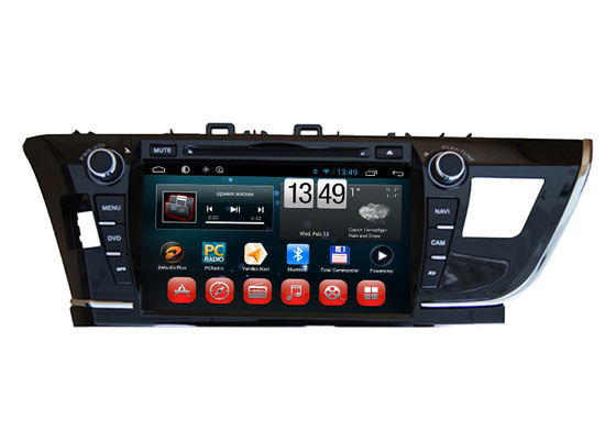 China De Navigatie van Corolla GPS van Toyota 2014 van het aanrakingsscherm/DVD-Speler met TV van iPodbt SWC leverancier