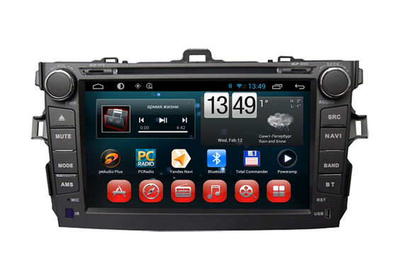 China Van de Navigatiecorolla van Toyota GPS van de de Autodvd Speler SWC Androïde TV Bluetooth Radiousb BR leverancier