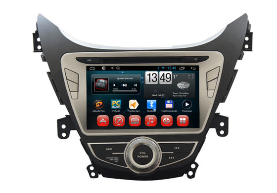 China Androïde OS Elantra Hyundai DVD van het de Navigatiestuurwiel van GPS van de Spelerauto de Controletv leverancier