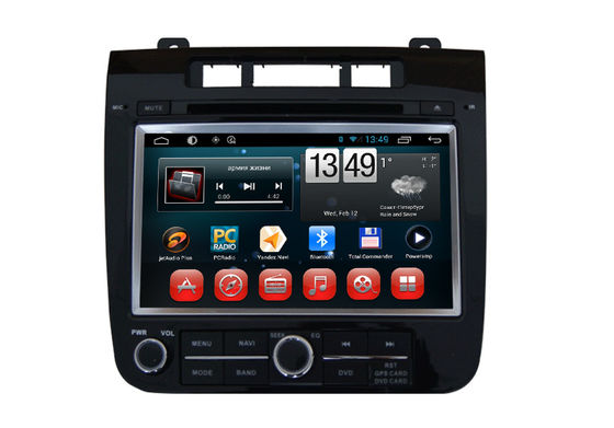 China Van het de Navigatiesysteem van VW Touareg Volkswagen GPS OS DVD Androïde Spelerswc BT Radiotv leverancier
