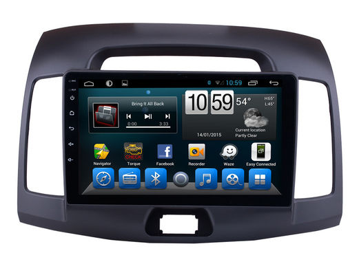 China De Radioandroid Auto Media Player 9 Duim Hyundai Elantra 2007-2011 van WIFI Bluetooth leverancier