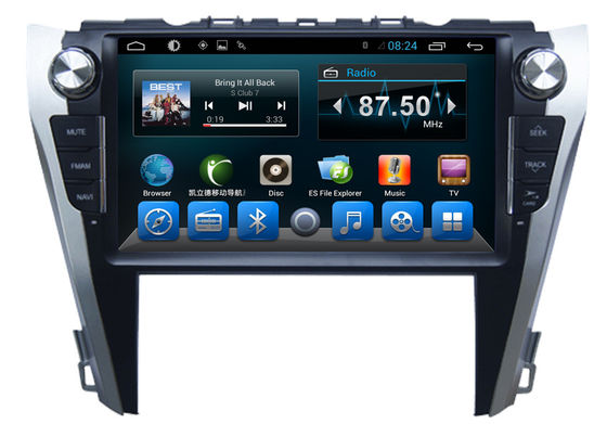 China HD video1080p Toyota GPS Radiocamry het Scherm van de 10.1 Duimaanraking leverancier