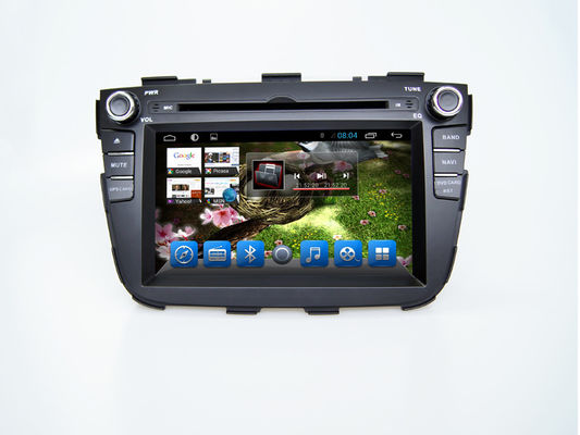China Androïde 4.4 2din GPS KIA Sorento DVD Speler Bluetooth met Navigatie leverancier