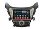 Androïde OS Elantra Hyundai DVD van het de Navigatiestuurwiel van GPS van de Spelerauto de Controletv leverancier