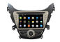 Androïde OS Elantra Hyundai DVD van het de Navigatiestuurwiel van GPS van de Spelerauto de Controletv leverancier