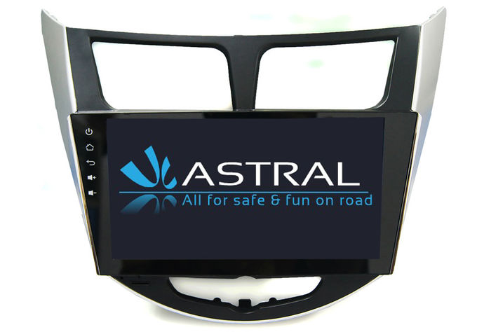 Androïde 2 DIN Radiosysteem voor van het Accentsolaris van Hyundai Verna de Auto Video-audio Speler