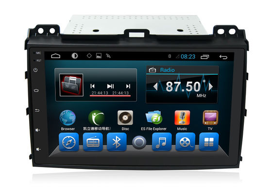 China Van het Systeemtoyota GPS van autoorigial de Radionavigatie Android 2 DIN Prado 2008 leverancier