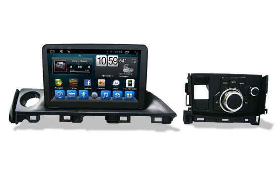 China 2 DIN Radio Centrale Multimidia GPS, Autogps Navigatiesysteem voor Mazda 6 Atenza leverancier