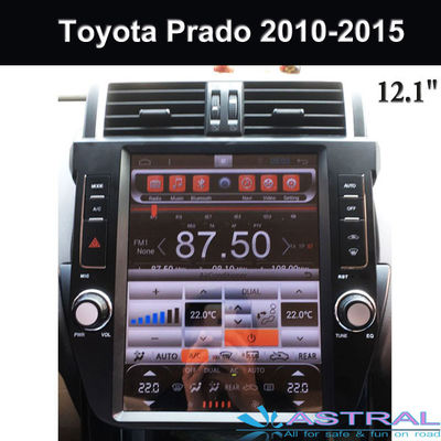 China Het automobielandroid-Touche screen Prado 2010 2015 Navigatie van de Van verschillende media Tesla van Kitkat Toyota GPS leverancier