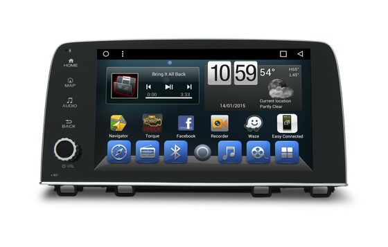 China 9-duim Touchscreen van Android van Honda CRV 2017 het Systeem van de Navigatieinfotainment van GPS met Radiords Aux 4G SIM Carplay leverancier