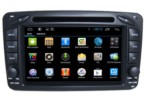 2 DIN-van de Spelermercedes GPS van de Autoradio Benz van de het Onderzoeksnavigatie W209 leverancier